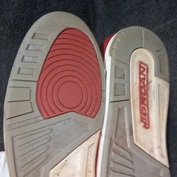 Air Jordan 3 Retro 'CARDINAL' ,Mens-13 100% AUTHENTIC! - Picture 12 of 12